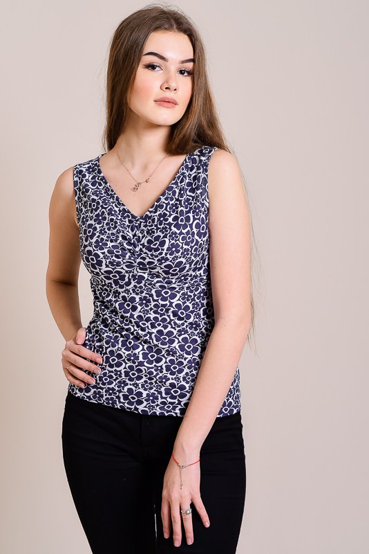 Фото товара 9126, топ из 100% хлопка